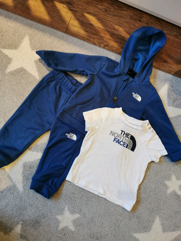 infant north face tracksuit